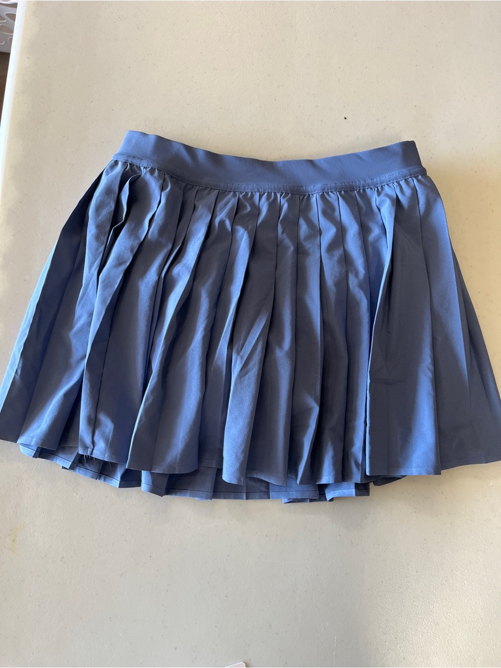 lululemon athletica Pleated Mini Skirt in Periwinkle